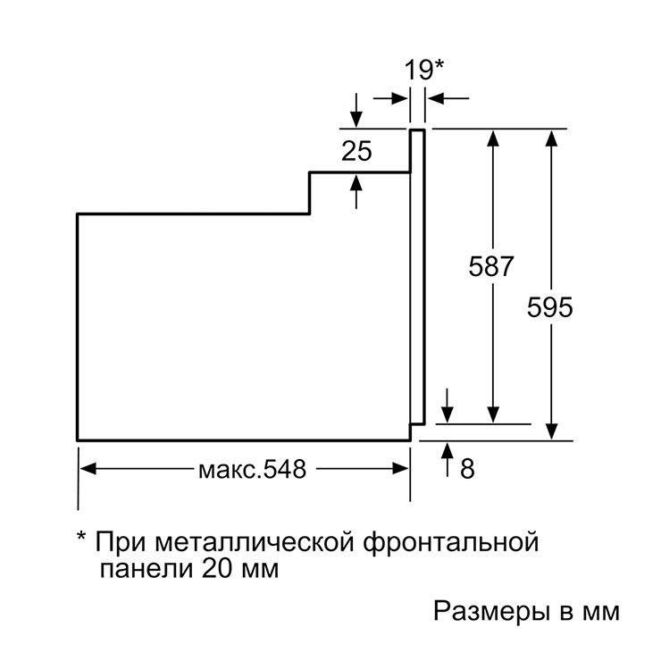 Электрический духовой шкаф Bosch HBJ517YW0R 7