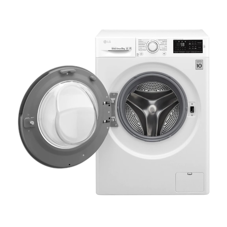 Стиральная машина с фронтальной загрузкой LG F2J6TN0W 2