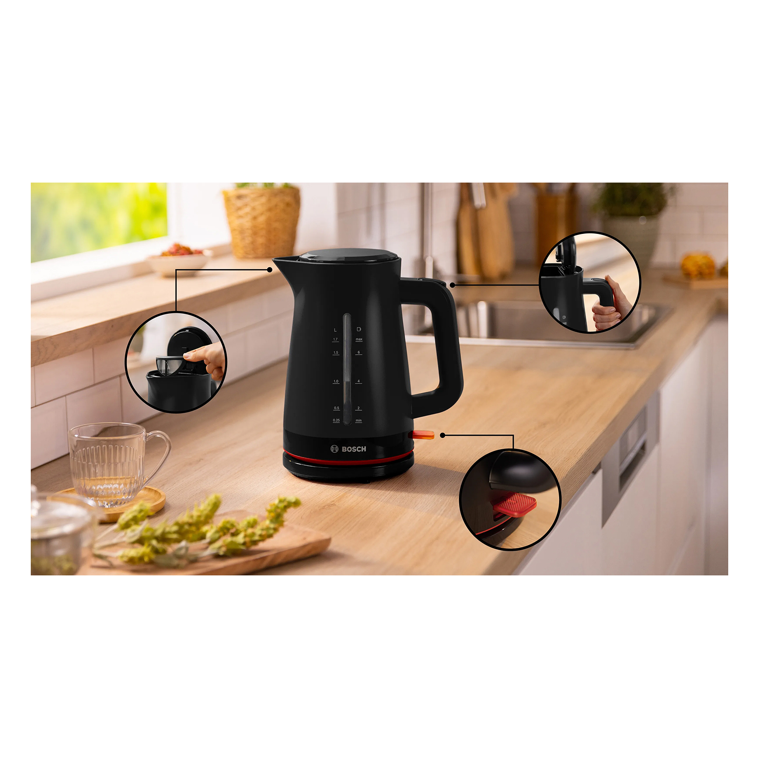 Чайник Bosch TWK3M123 2