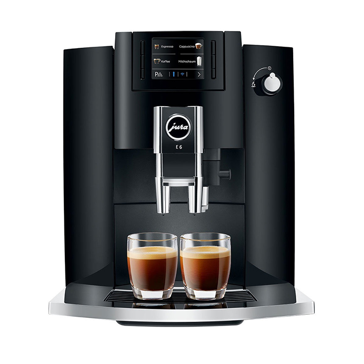Кофемашина JURA E6 Piano Black