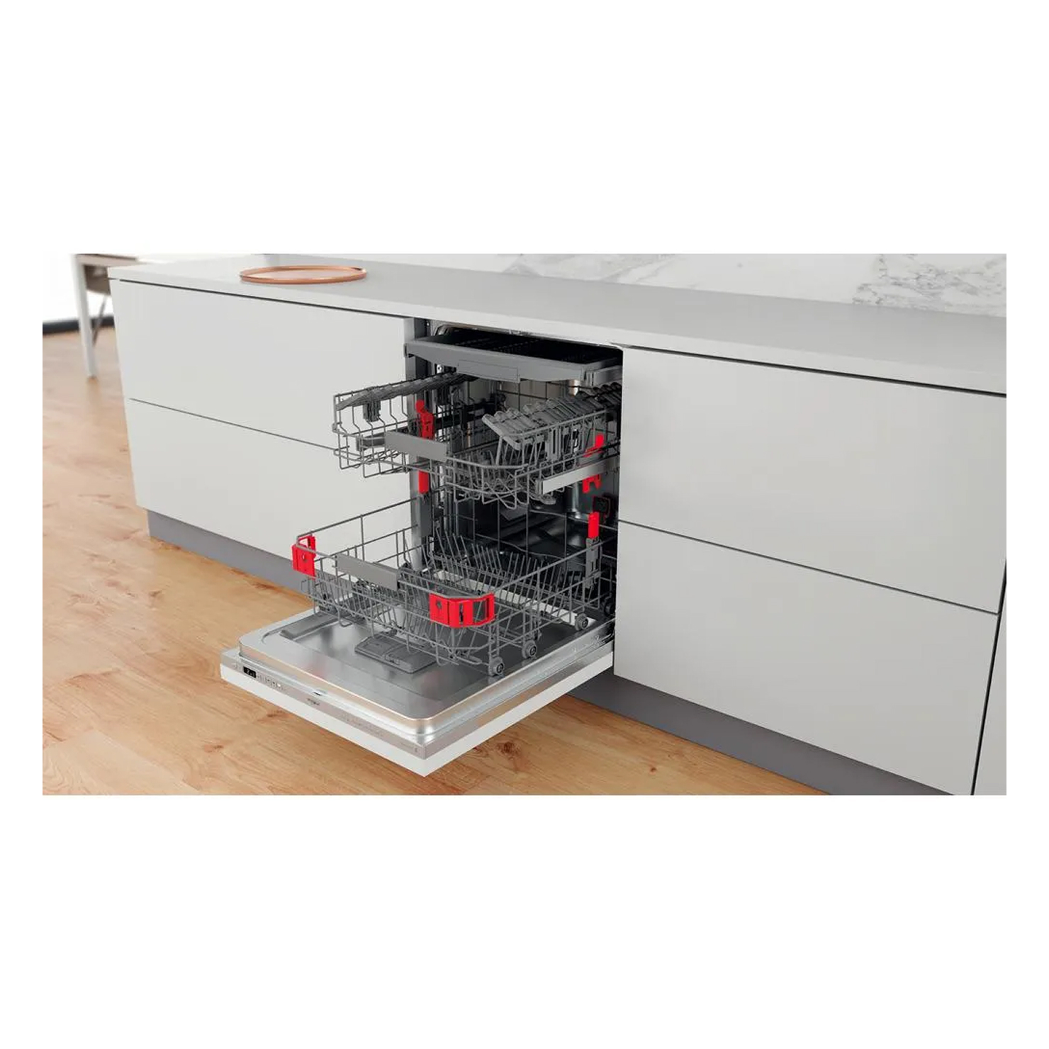 Встраиваемая посудомоечная машина Whirlpool WIO 3T226 PFG 4