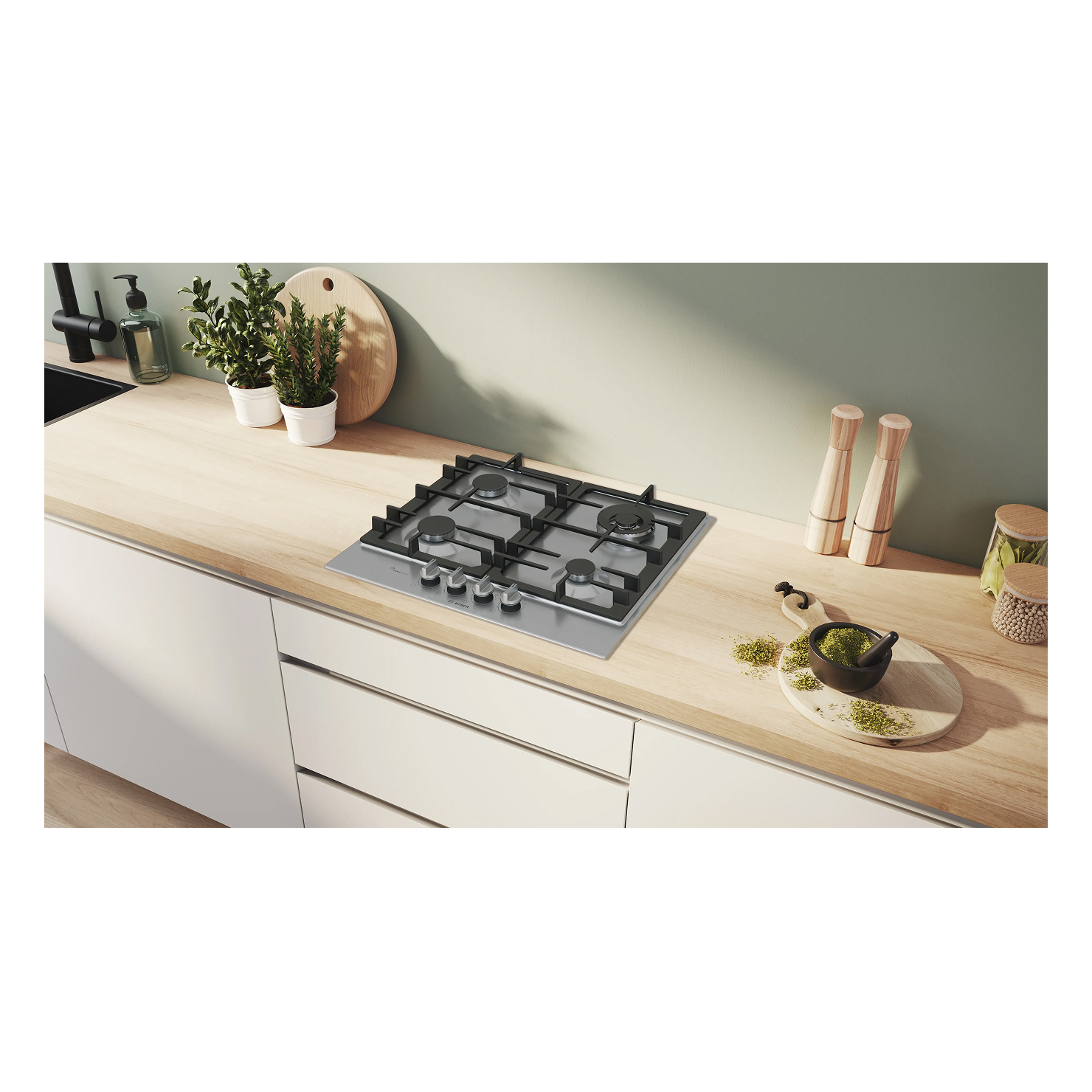 Газовая панель Bosch PCH6A5I90 5