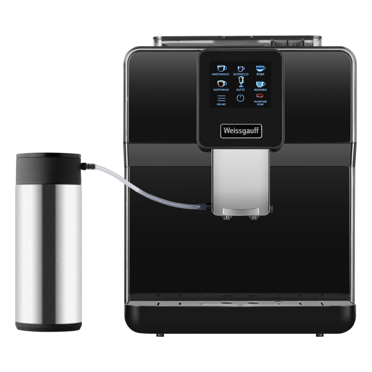 Кофемашина Weissgauff WCM-330 TFT Touch Cappuccino Nero