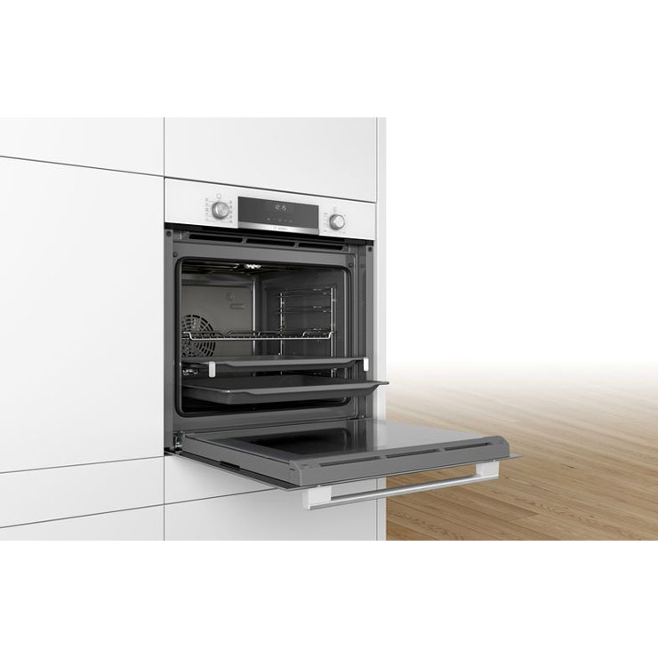 Электрический духовой шкаф Bosch HBG537NW0R 2