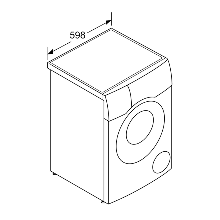 Стирально-сушильная машина Bosch WNC244070 8