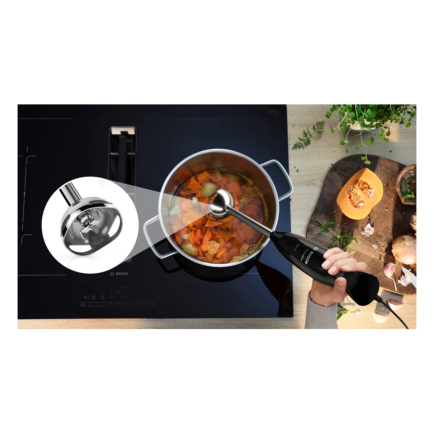 Погружной блендер Bosch MSM2610B 5