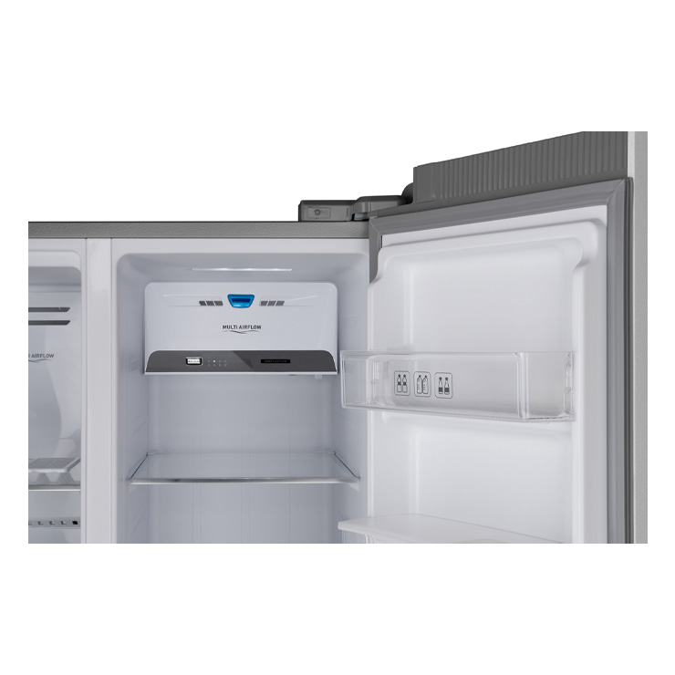 Холодильник Weissgauff WSBS 600 X NoFrost Inverter Water Dispenser 6