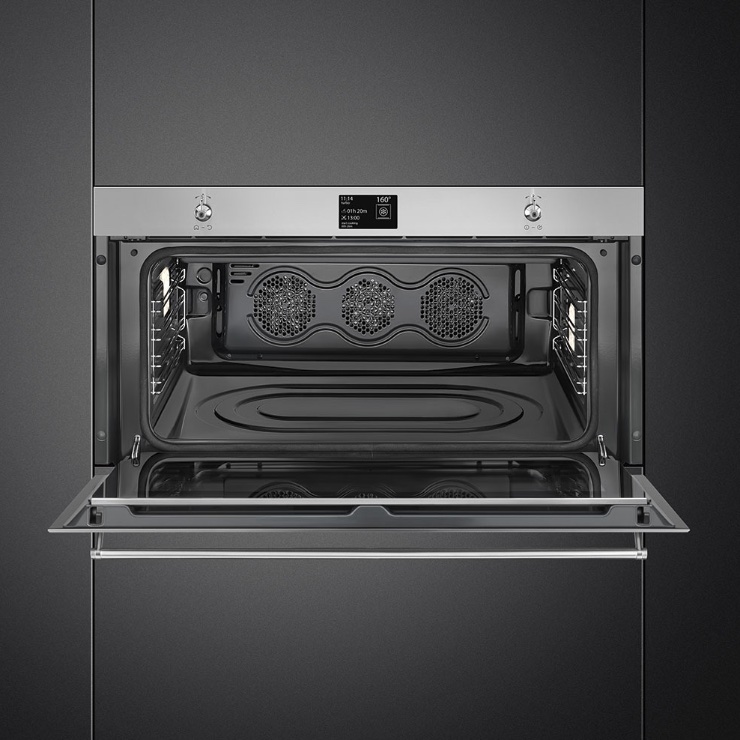 Электрический духовой шкаф Smeg SFPR9395X 2