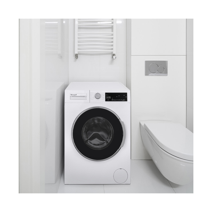Стиральная машина с фронтальной загрузкой Weissgauff WM 49127 DS Inverter Steam 9