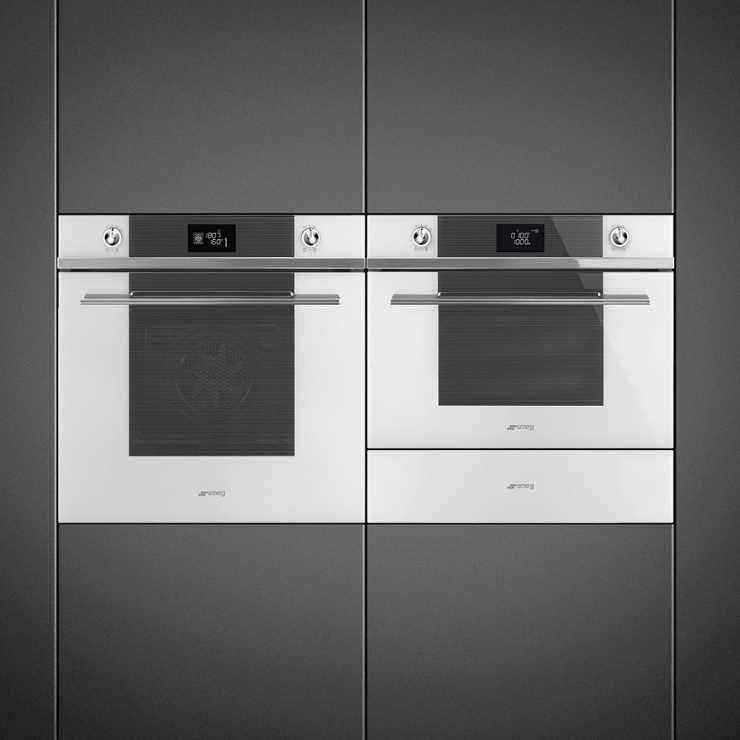 Электрический духовой шкаф Smeg SFP6102TVB 2