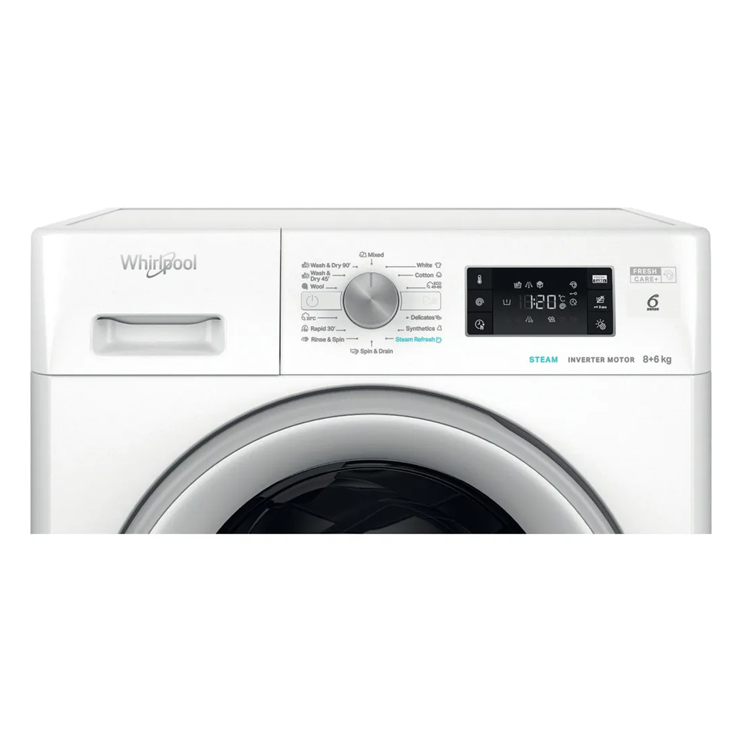 Стирально-сушильная машина Whirlpool FFWDB 864489 SV EE 3