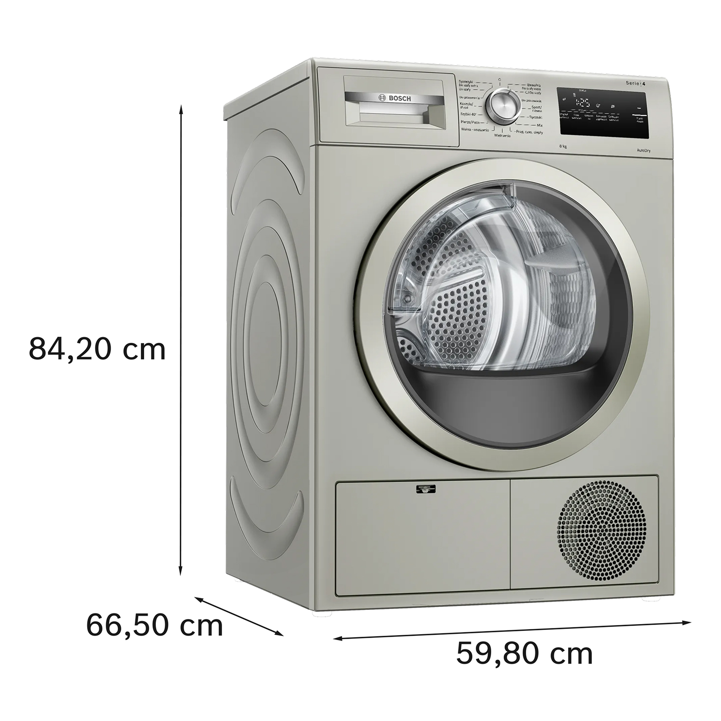 Сушильная машина Bosch WTH85VXXPL 8