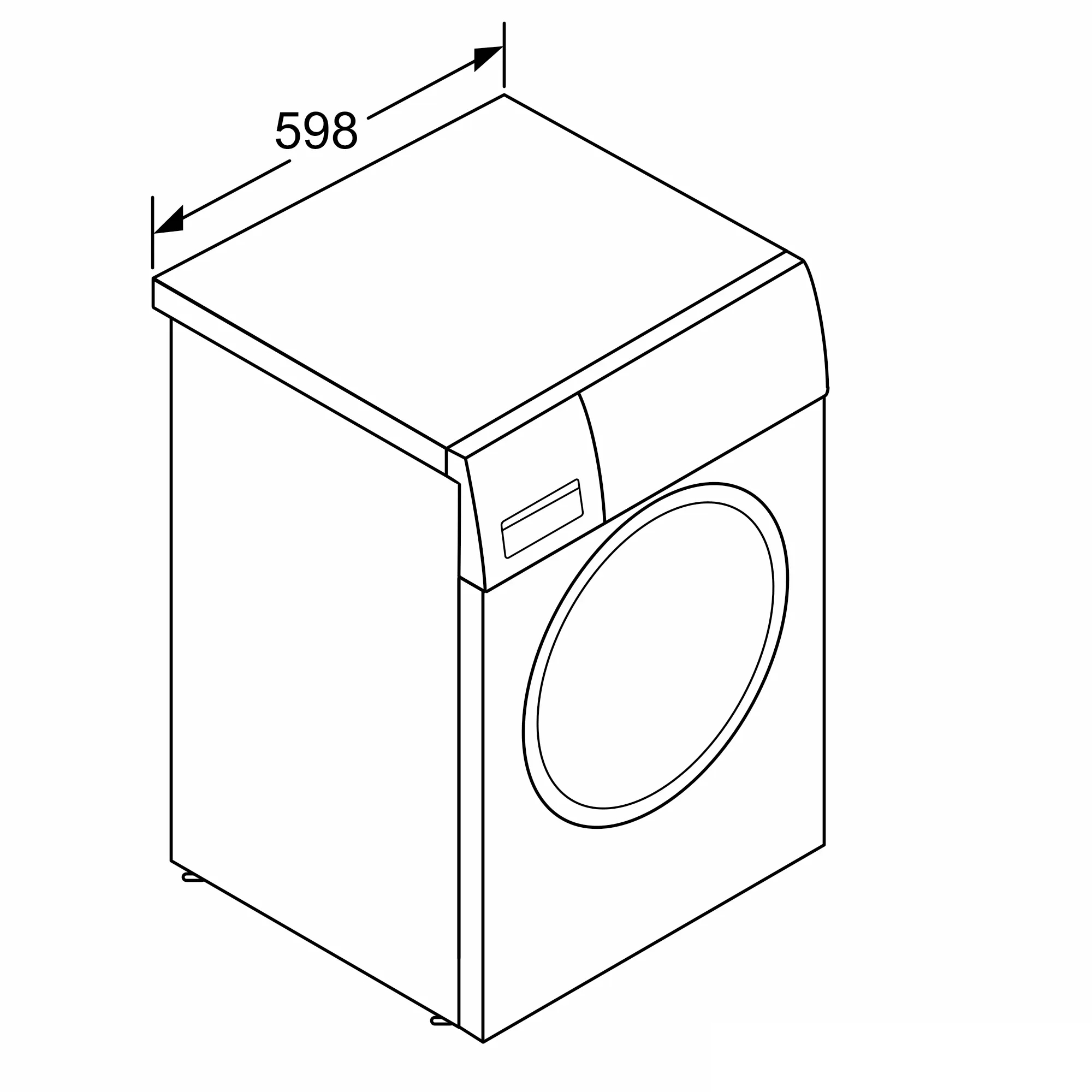 Стирально-сушильная машина Bosch WNA14400EU 5