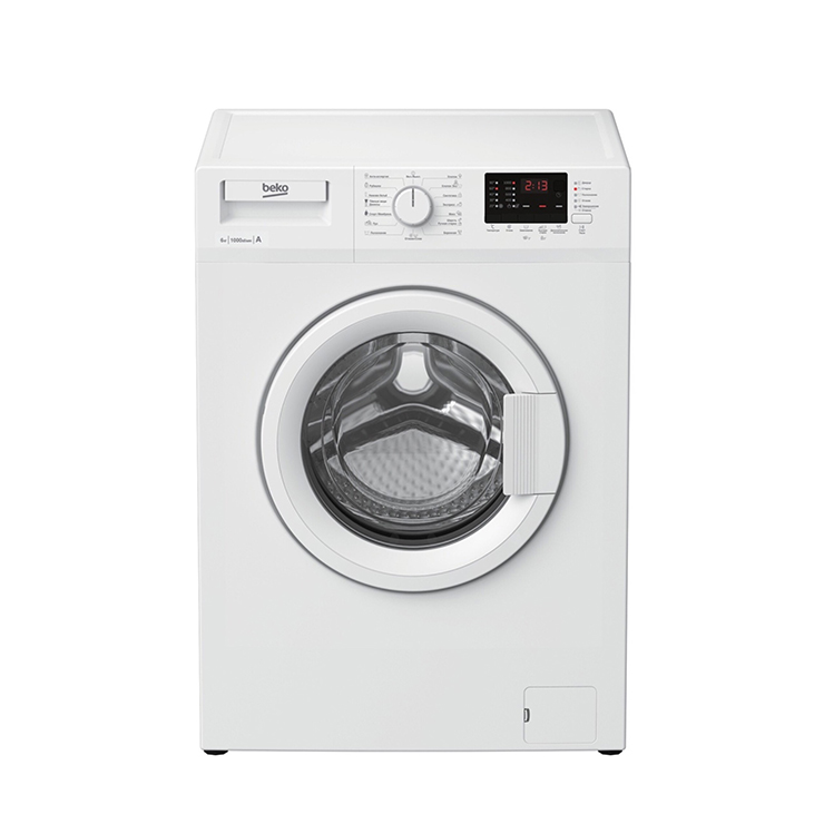 Стиральная машина с фронтальной загрузкой  Beko WRE65P2BWW