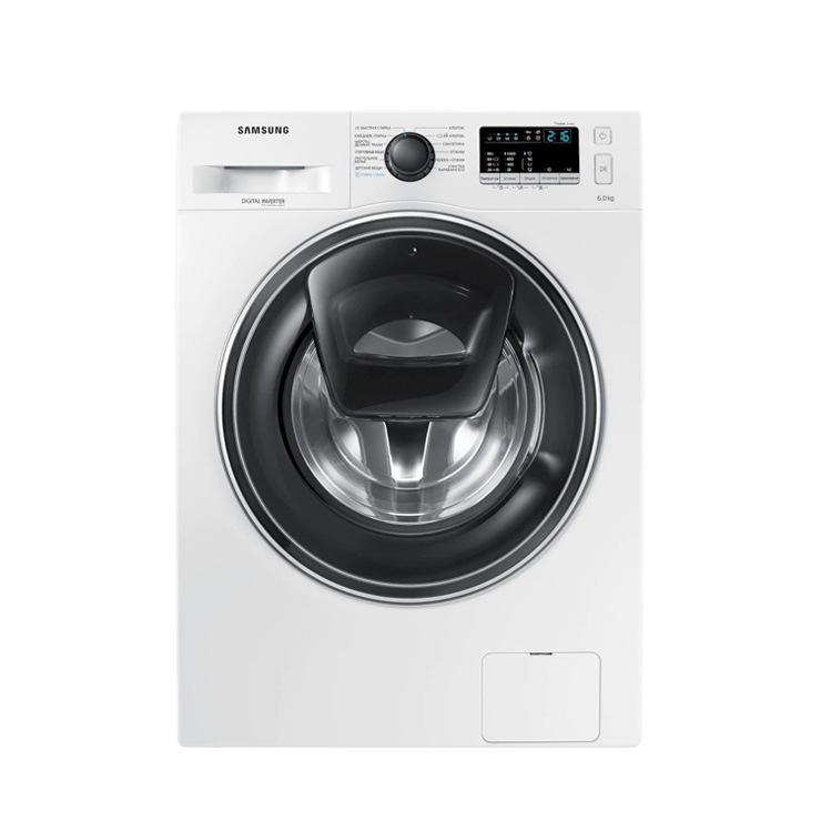 Стиральная машина с фронтальной загрузкой Samsung WW60K40G00WDLP