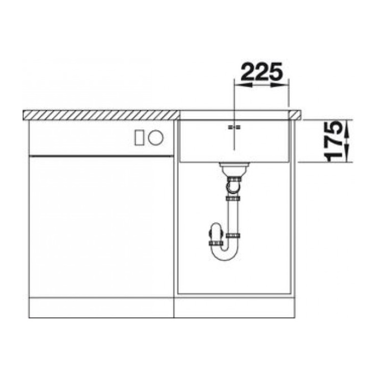Кухонная мойка Blanco SUPRA 450-U 518203 5