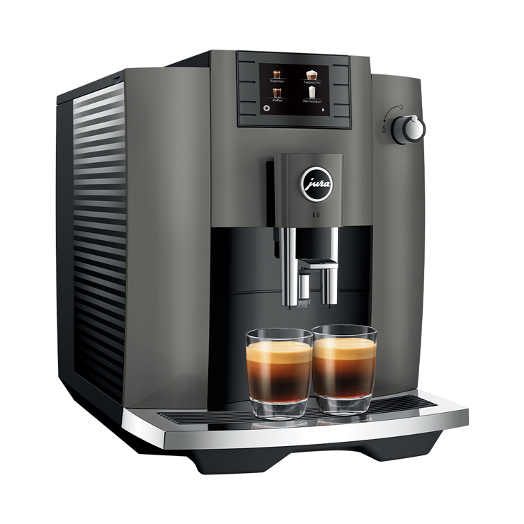 Кофемашина JURA E6 Dark Inox 3
