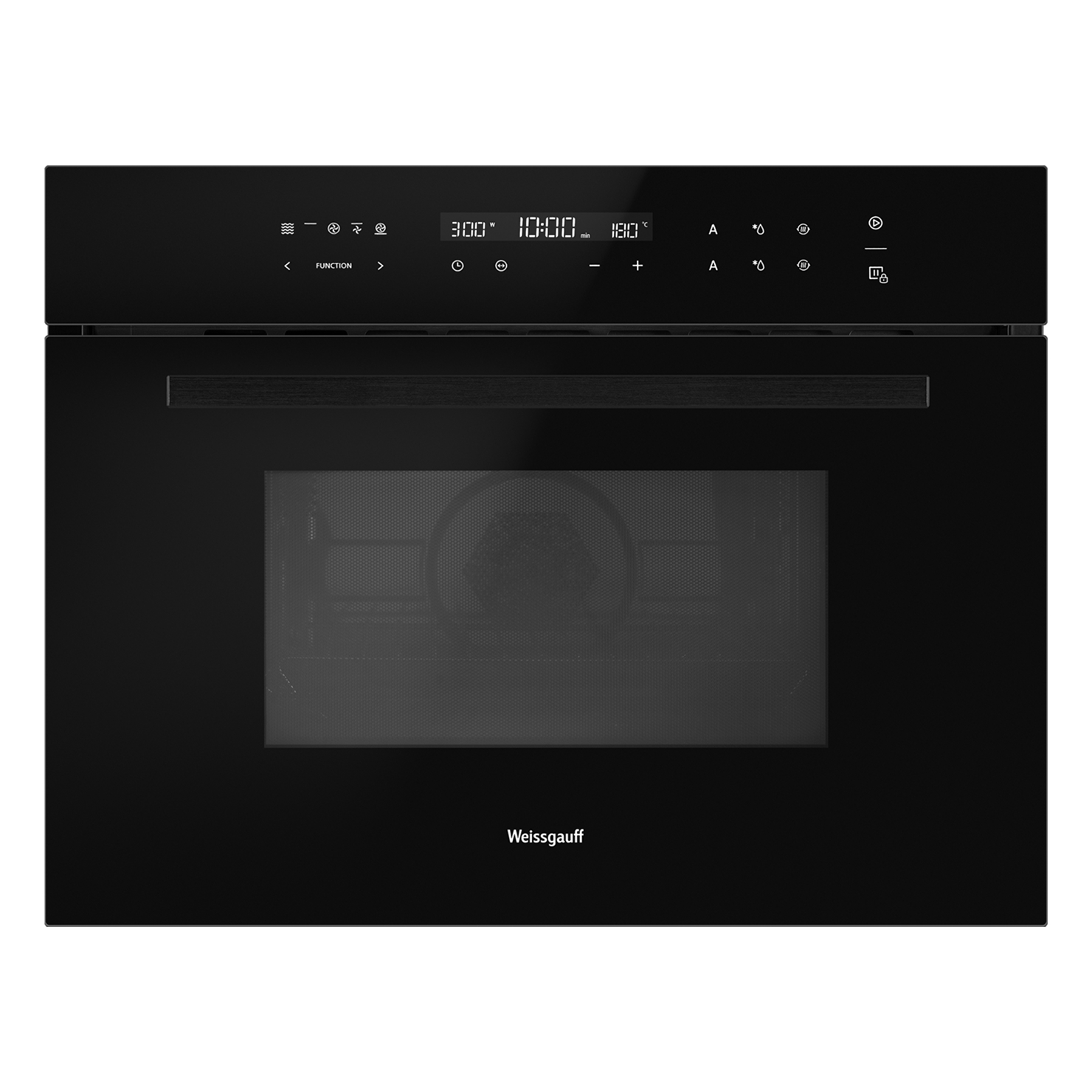 Компактный духовой шкаф Weissgauff OE 446 Black Edition