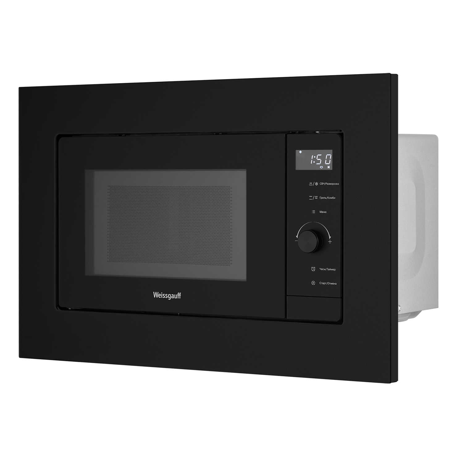 Микроволновая печь встраиваемая Weissgauff HMT-620 BG Grill Matt Edition 4
