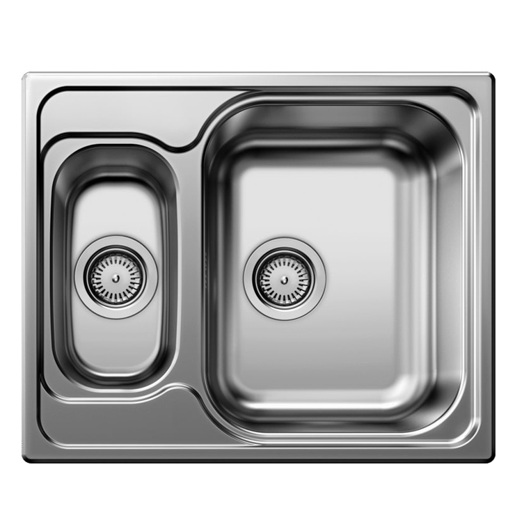 Кухонная мойка Blanco TIPO 6 Basic матовая (221539+214301-1) 514813