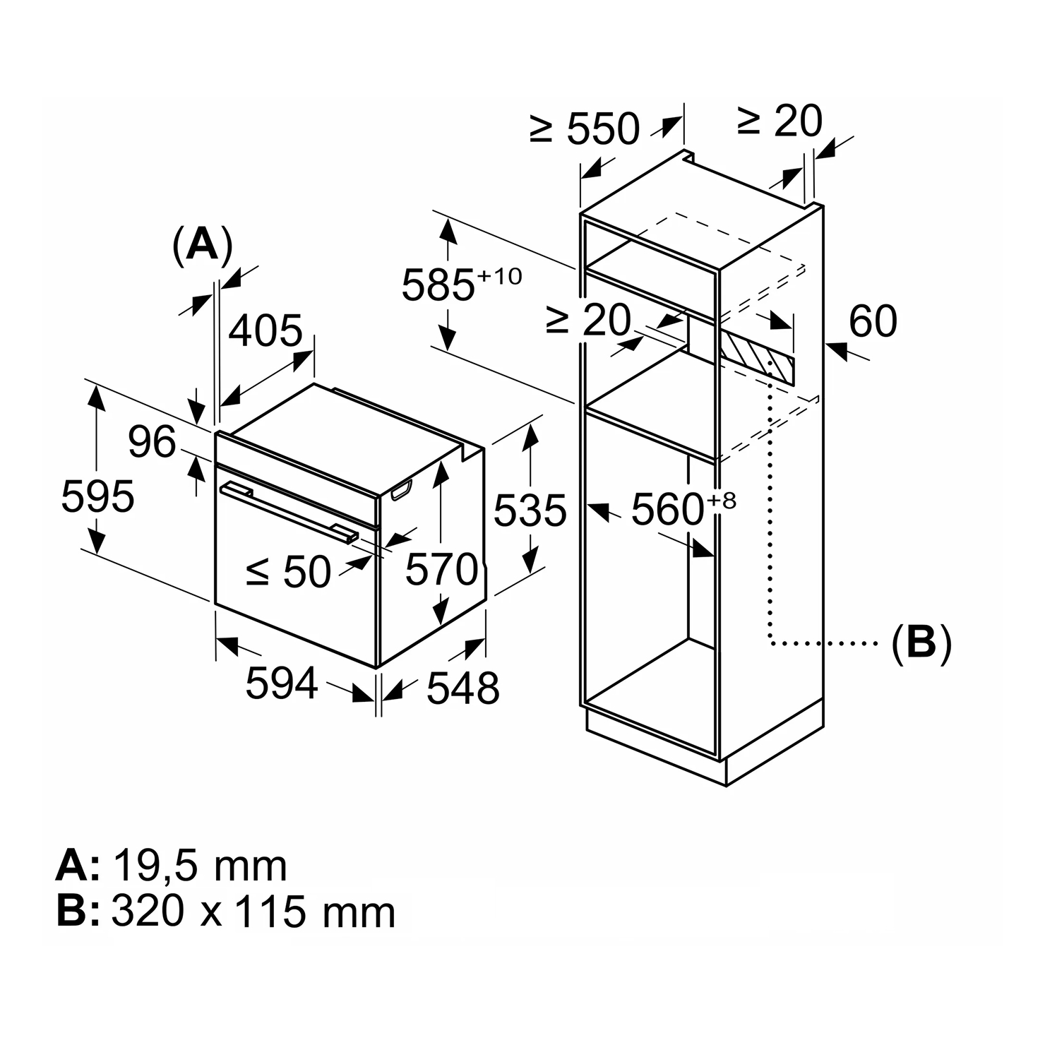 Электрический духовой шкаф Bosch HBG536EW3 9