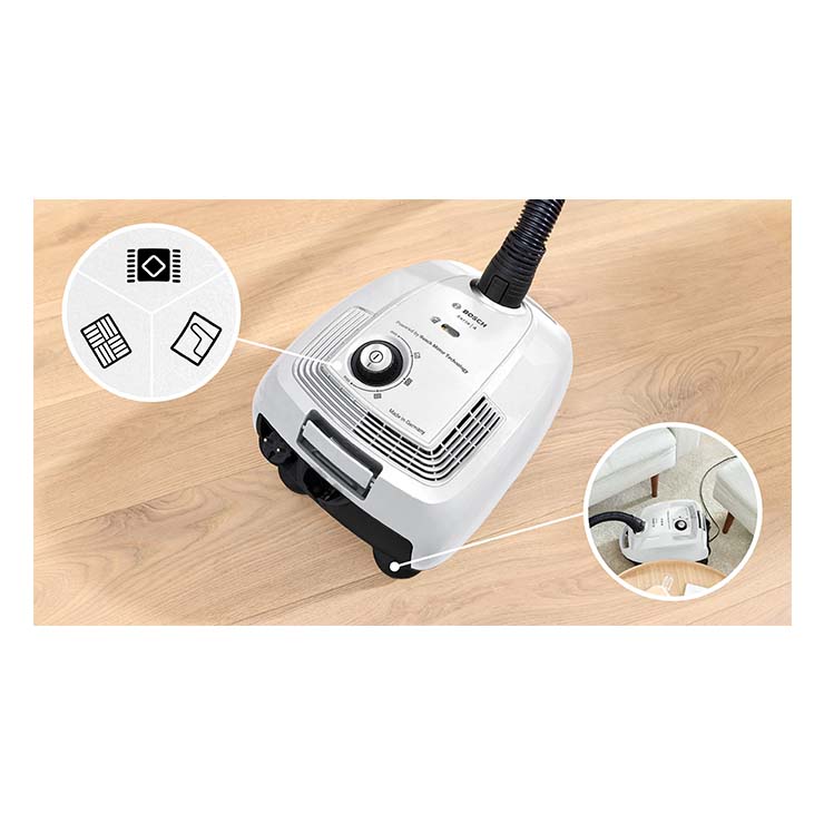 Пылесос с пылесборником Bosch BGL38WH2 2