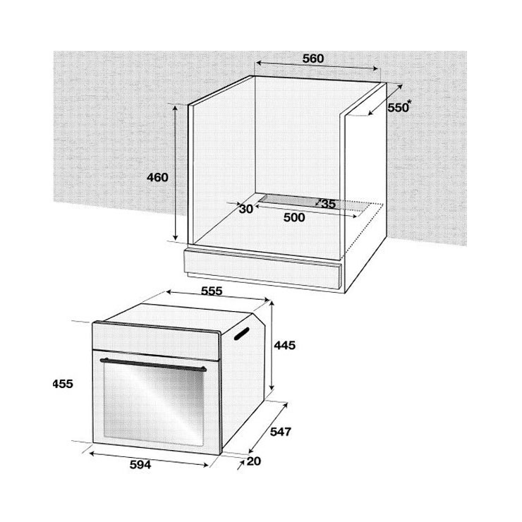 Компактный духовой шкаф Beko BCM12300X 3