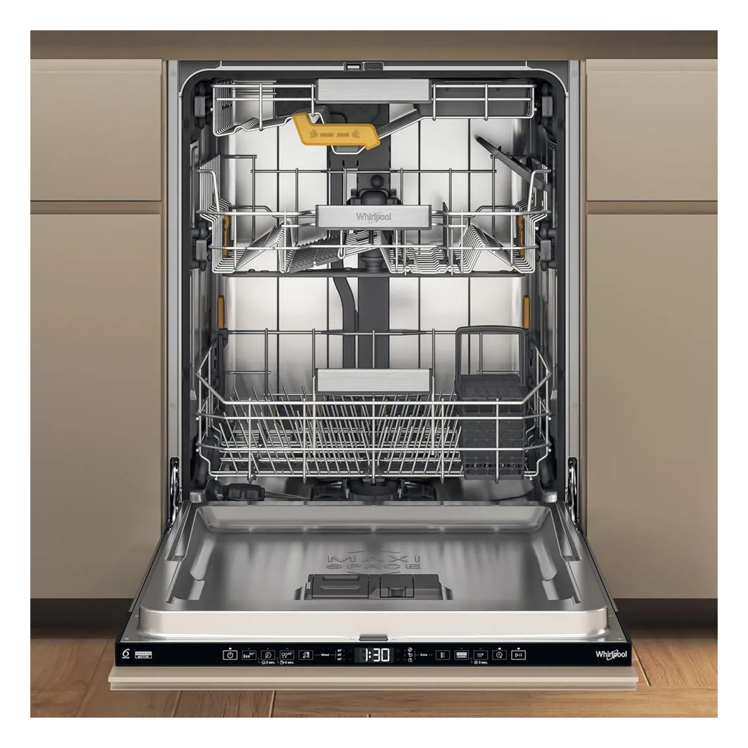 Встраиваемая посудомоечная машина Whirlpool W8I HT58 TS 4