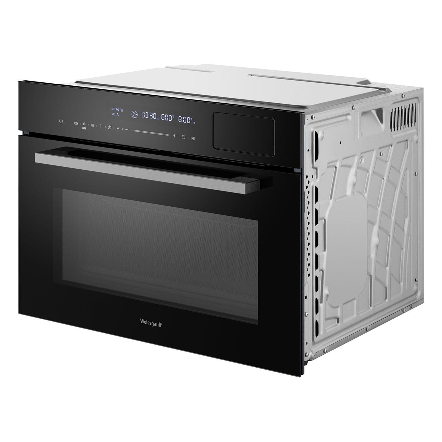 Компактный духовой шкаф Weissgauff OEMS 459 PDB с СВЧ и паром 4