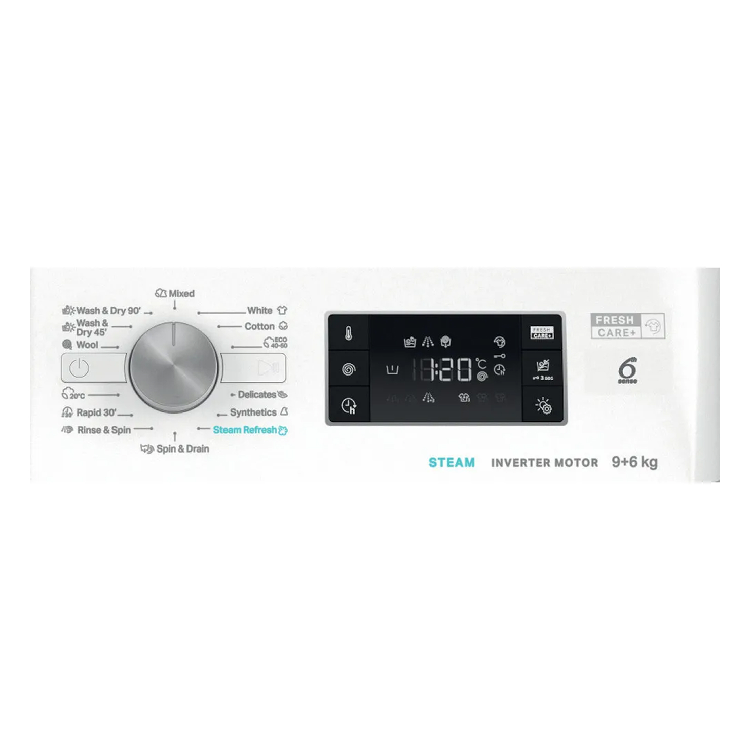 Стирально-сушильная машина Whirlpool FFWDB 964489 SV EE 4
