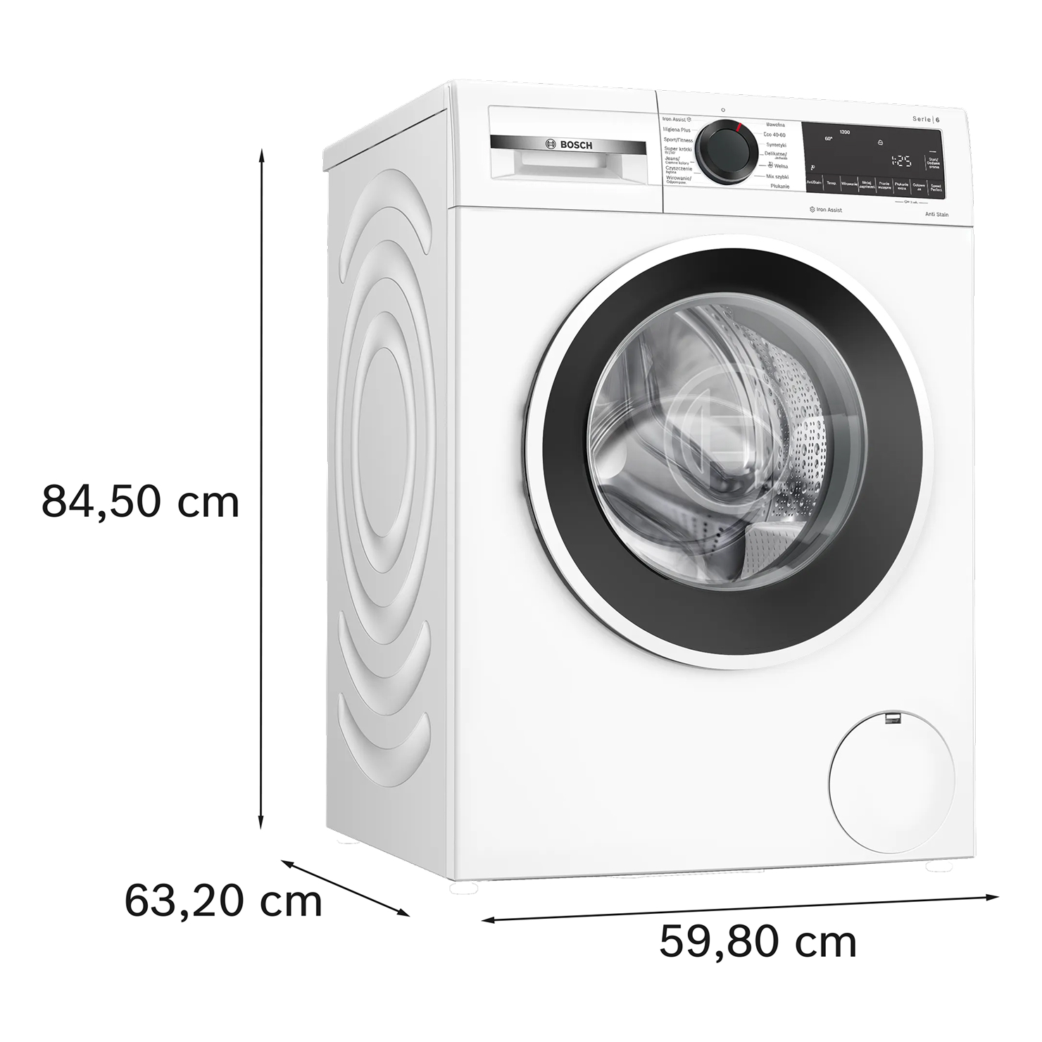 Стиральная машина с фронтальной загрузкой Bosch WGG242ZGPL 8