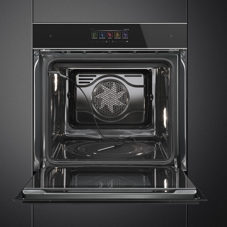 Электрический духовой шкаф Smeg SFP6606WTPNX 2
