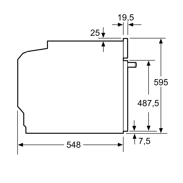 Электрический духовой шкаф Bosch HBA534EB0 6