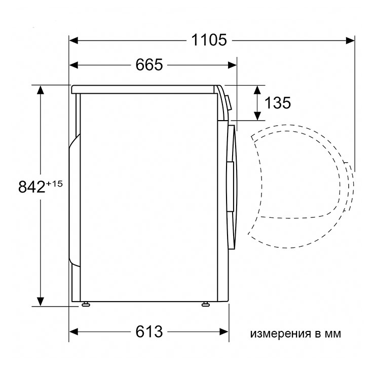 Сушильная машина Bosch WTG86401PL 6
