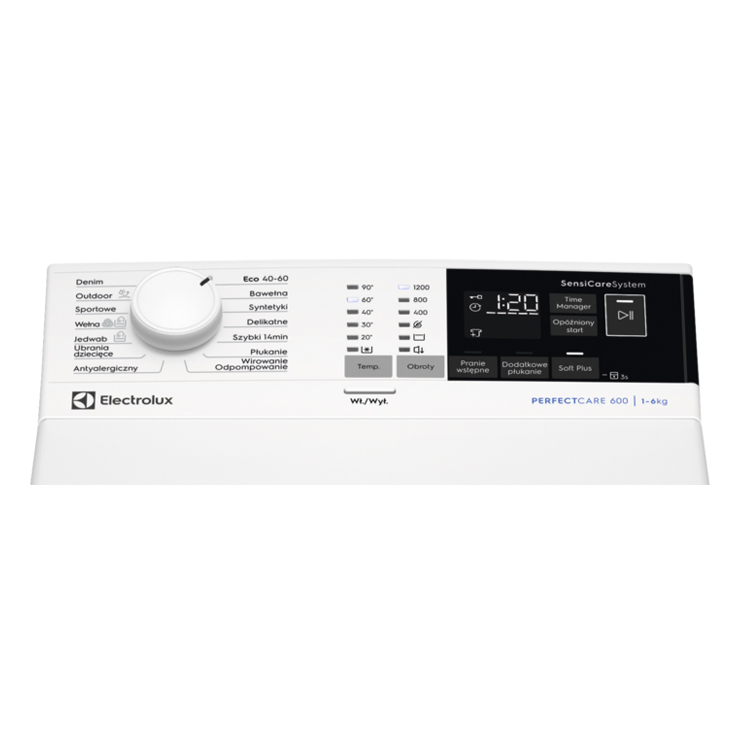 Стиральная машина с вертикальной загрузкой Electrolux EW6TN4262P 4