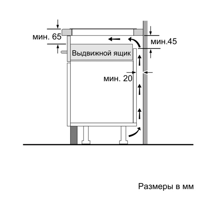 Индукционная панель Bosch PWP63KBB6E 6