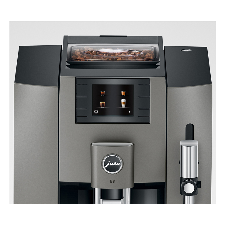 Кофемашина JURA E8 Dark Inox 7