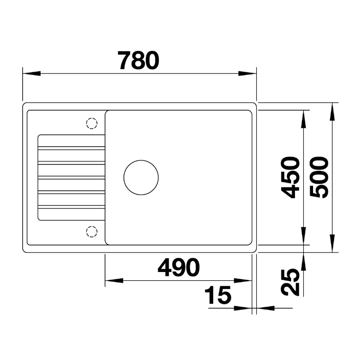 Кухонная мойка Blanco ZIA XL 6 S Compact аллюметаллик 523275 2