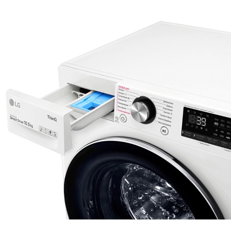 Стиральная машина с фронтальной загрузкой LG TW4V9RW9W 7