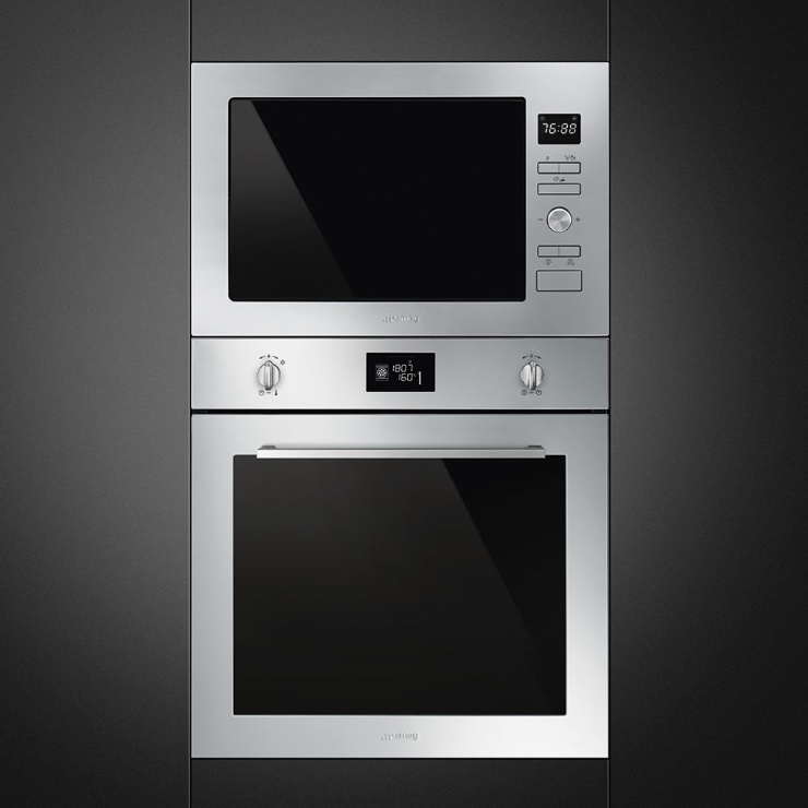 Микроволновая печь встраиваемая Smeg FMI425X 2
