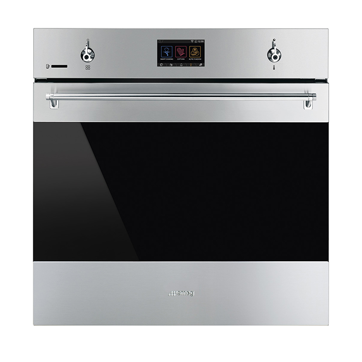 Электрический духовой шкаф Smeg SFP6303WTPX
