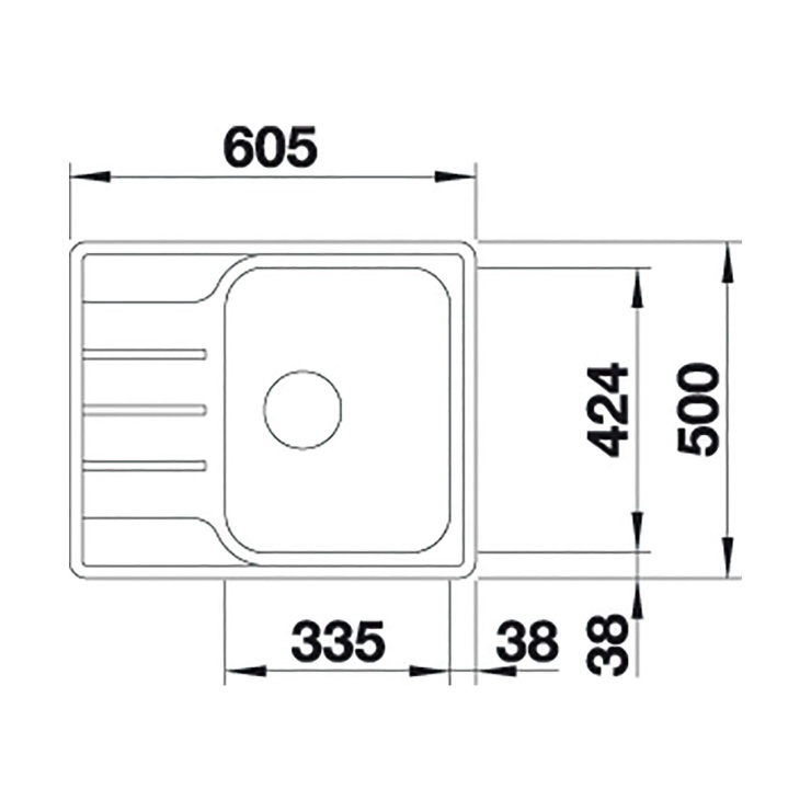 Кухонная мойка Blanco LEMIS 45 S-IF Mini 525115 3