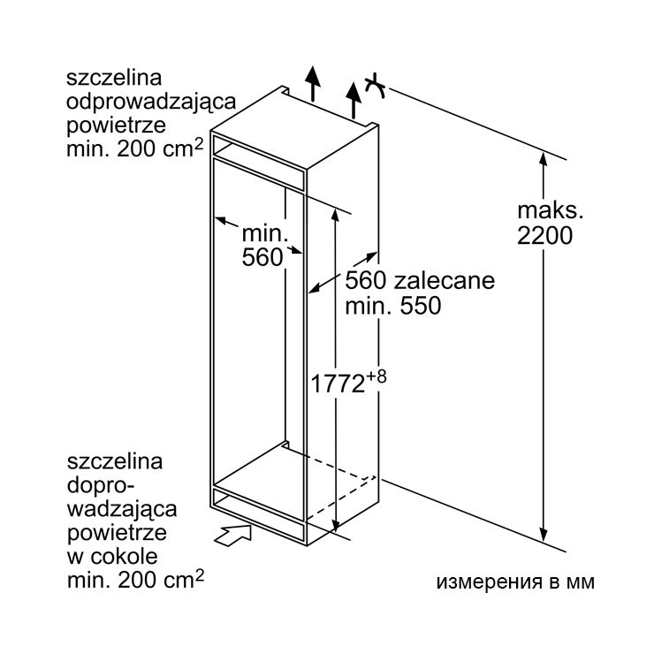 Холодильник Bosch KIV86VFE1 10