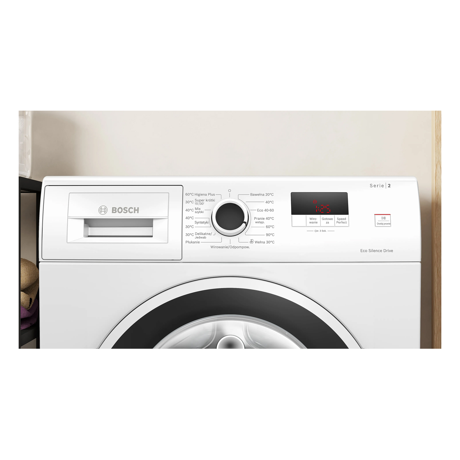 Стиральная машина с фронтальной загрузкой Bosch WGE03209PL 2