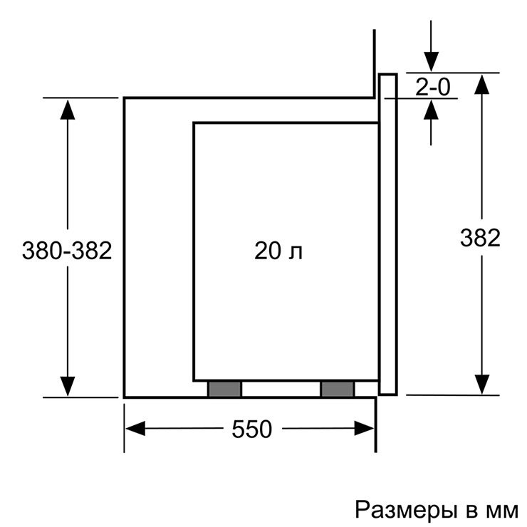 Микроволновая печь встраиваемая Siemens BF525LMS0 8