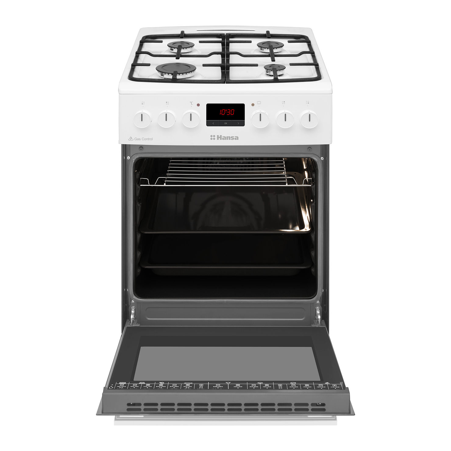 Газоэлектрическая плита Hansa FCMW59229H 3