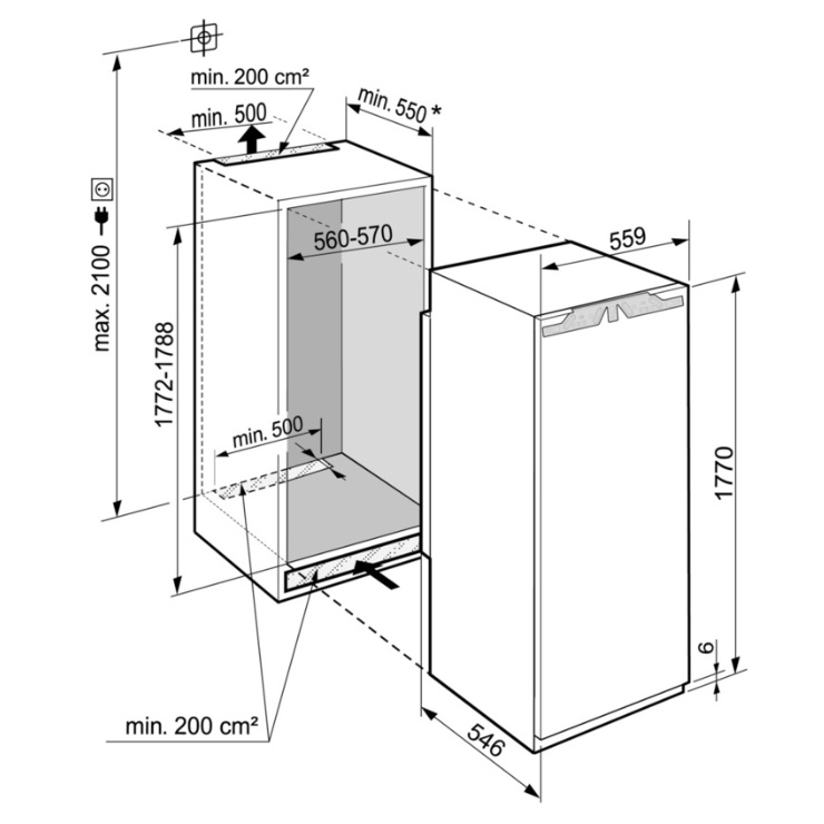 Холодильник Liebherr IRBd 5150 Prime BioFresh 10