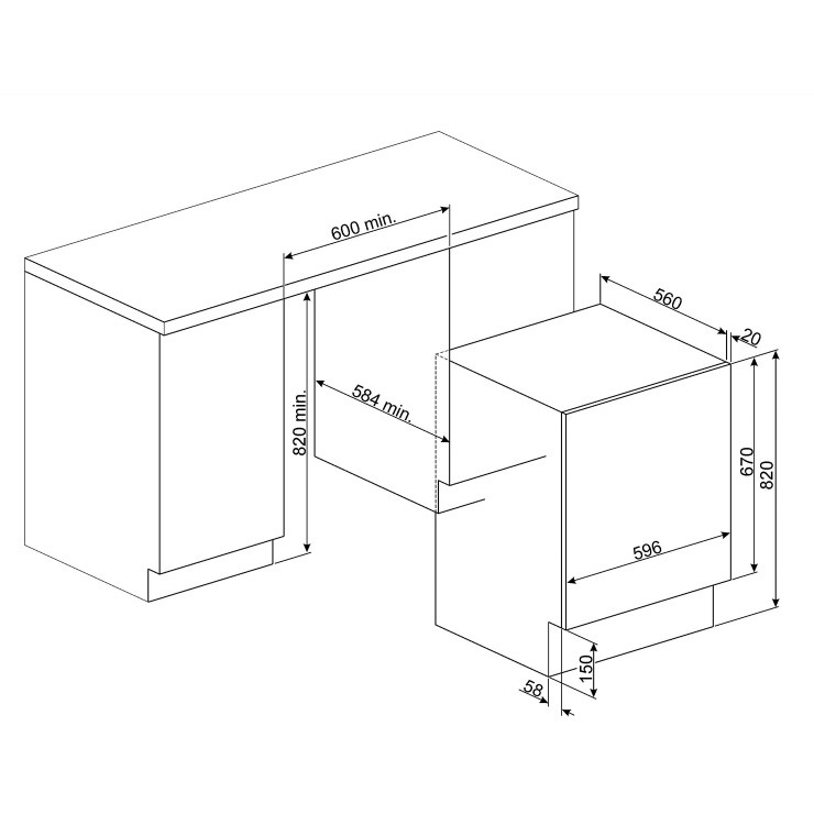 Стиральная машина с фронтальной загрузкой  Smeg LBI107 2