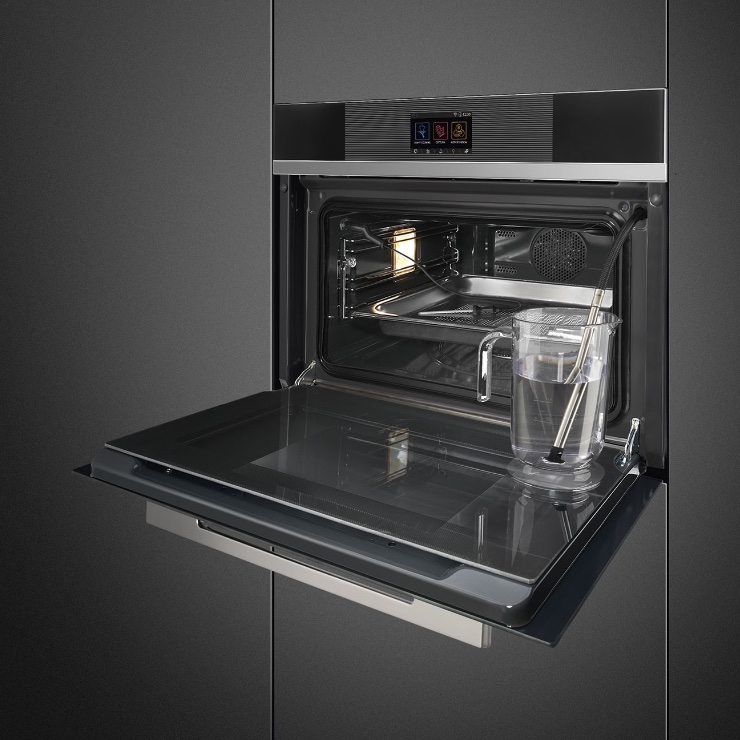 Компактный духовой шкаф Smeg SF4104WVCPN 2