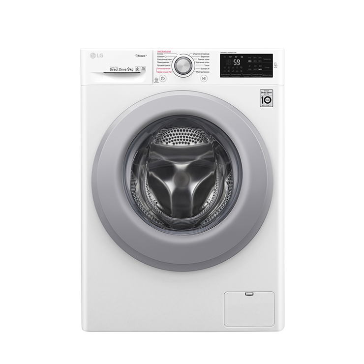 Стиральная машина с фронтальной загрузкой  LG F4M5VS4W